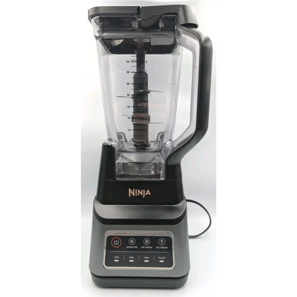 Ninja BN701 Professional Plus Blender with Auto-iQ-Black/Stainless Exc Shape!